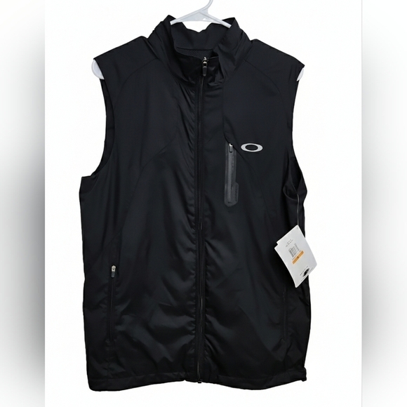 Oakley Other - NWTs Oakley Hydrolix Don't Get Wind Black Vest Sz S Mens
